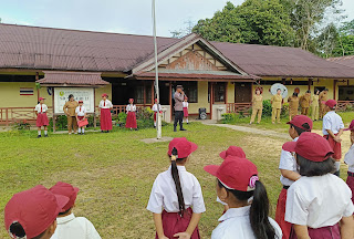 Polsek Sekayam Tegaskan Komitmen Lindungi Anak Lewat Sosialisasi Anti Kekerasan Seksual di SD Negeri 23 Munyau