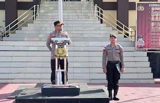 Wakapolres Sanggau Tegaskan Komitmen Profesionalisme dan Sinergi Antarinstansi dalam Apel Jam Pimpinan