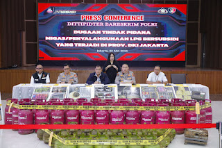 Bareskrim Polri Bongkar Sindikat Oplosan Gas Subsidi di Jakarta, Negara Rugi Rp16,8 Miliar