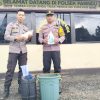 Polsek Parindu Dukung Program Ketahanan Pangan Lewat Pelarutan Pupuk Cair Naffamik untuk Lahan Jagung Hibrida
