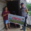 Tingkatkan Kesadaran Karhutla, Polsek Entikong Gencar Sosialisasi ke Pelosok Desa