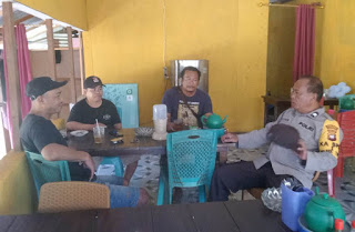 Polsek Toba Gelar Sosialisasi Cegah Penambangan Emas Tanpa Izin di Desa Teraju