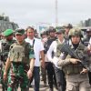 Dua Menteri Kabinet Kunjungi Nduga, Polwan Ops Damai Cartenz Dilibatkan dalam Pengamanan