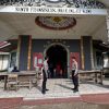 Polsek Entikong Lakukan Pengamanan Ibadah Minggu di Gereja St. Fransiskus Asisi