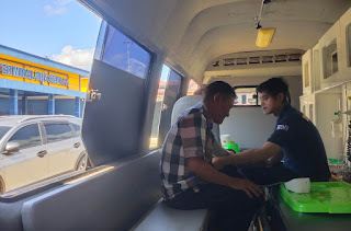 Polres Sanggau Gelar Pemeriksaan Kesehatan Gratis bagi Pengemudi: Wujud Nyata Kepedulian Jelang Hari Bhayangkara ke-79