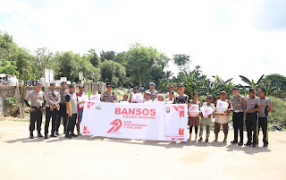 Polres Sanggau Gelar Bakti Sosial, Wujud Kepedulian di Momen Hari Bhayangkara ke-79