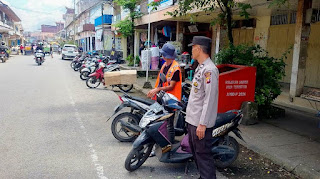 Ciptakan Rasa Aman, Polsek Kapuas Intensifkan Patroli Perintis Kota di Akhir Pekan