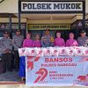 Polsek Mukok Salurkan Bantuan Sosial Bagi Warga Kurang Mampu dan Warakawuri dalam Rangka Hari Bhayangkara ke-79