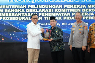 Menteri BP2MI Kunjungi Kalbar, Dorong Kolaborasi Tangani TPPO dan Perkuat Perlindungan Pekerja Migran