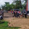 Polres Sanggau Gelar Aksi Bersih di TMP Patriot Bangsa Sambut Hari Bhayangkara ke-79