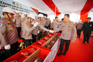 Kapolri Groundbreaking 24 SPPG Jateng, Dukung Penuh Program MBG