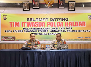 Evaluasi AKIP 2025, Itwasda Polda Kalbar Dorong Transparansi Kinerja di Polres Sanggau, Landak dan Sekadau