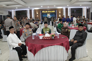 Polda Kalbar Gelar Doa Bersama Lintas Agama, Wujud Syukur Peringati Hari Bhayangkara ke-79