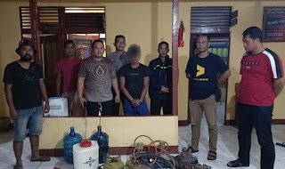 Polsek Beduai Ungkap Kasus Penadahan, Satu Orang Diserahkan ke Polsek Kembayan
