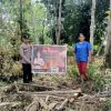 Polsek Toba Ajak Warga Perkuat Sinergi Cegah Karhutla di Musim Kemarau