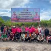 Polsek Toba Kembali Gencarkan Ketahanan Pangan Lewat Penanaman Jagung Tahap Kedua di Lahan Demplot
