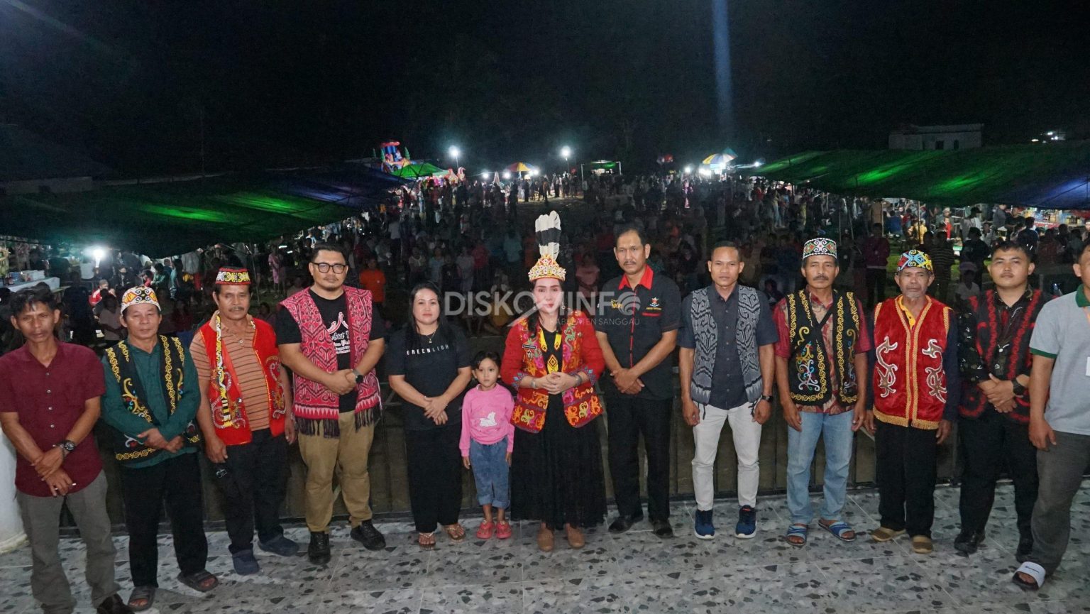 Pembukaan Gawai Nosu Minu Podi di Desa Entakai, Ini Pesan Wabup Sanggau
