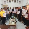 Kegiatan Penyerahan Hasil Pemeriksaan Laporan Pertanggung Jawaban Partai Politik oleh Tim Audit BPK RI – Badan Kesbangpol Kabupaten Sanggau