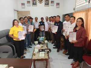 Kegiatan Penyerahan Hasil Pemeriksaan Laporan Pertanggung Jawaban Partai Politik oleh Tim Audit BPK RI – Badan Kesbangpol Kabupaten Sanggau