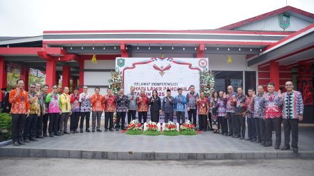 Bupati Sanggau Pimpin Upacara Peringatan Hari Lahir Pancasila