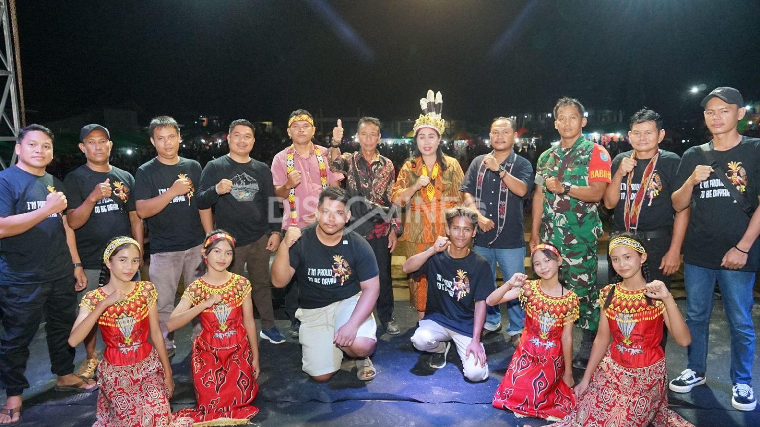 Wakil Bupati Sanggau Buka Gawai Nosu Minu Podi di Desa Serambai Jaya