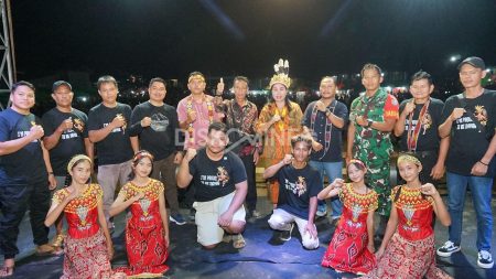 Wakil Bupati Sanggau Buka Gawai Nosu Minu Podi di Desa Serambai Jaya