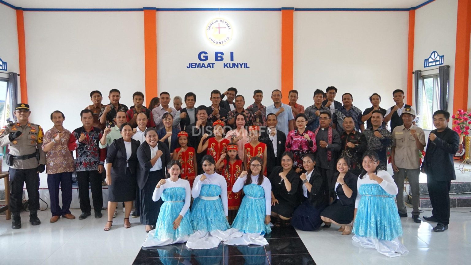 Wakil Bupati Sanggau resmikan Gedung Gereja Bethel Indonesia Jemaat Kunyil
