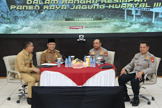 Rapat Koordinasi Panen Raya Jagung Kuartal III, Kalbar Konsisten Tingkatkan Produktivitas Untuk Ketahanan Pangan Nasional