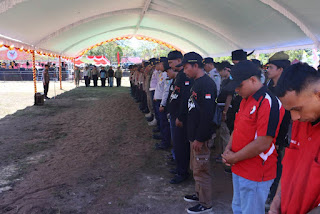 Polres Sanggau Gelar Apel Kesiapan: Pastikan Keamanan Gawai Dayak Nosu Minu Podi XXI Berlangsung Aman dan Kondusif