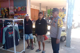Jaga Kamtibmas, Polsek Toba Sisir Permukiman dan Pertokoan di Trans Kalimantan