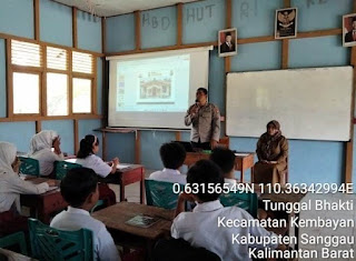 Cegah Bahaya Narkoba dan Bullying Sejak Dini, Polsek Kembayan Gelar Sosialisasi di SMPN 4 Seatap