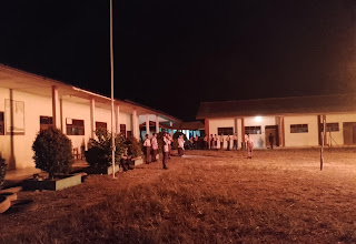 Jadi Pembina Persami di SMK Al-Mizan Sekayam, Aipda Saefudin Tekankan Bahaya Bullying Sejak Dini