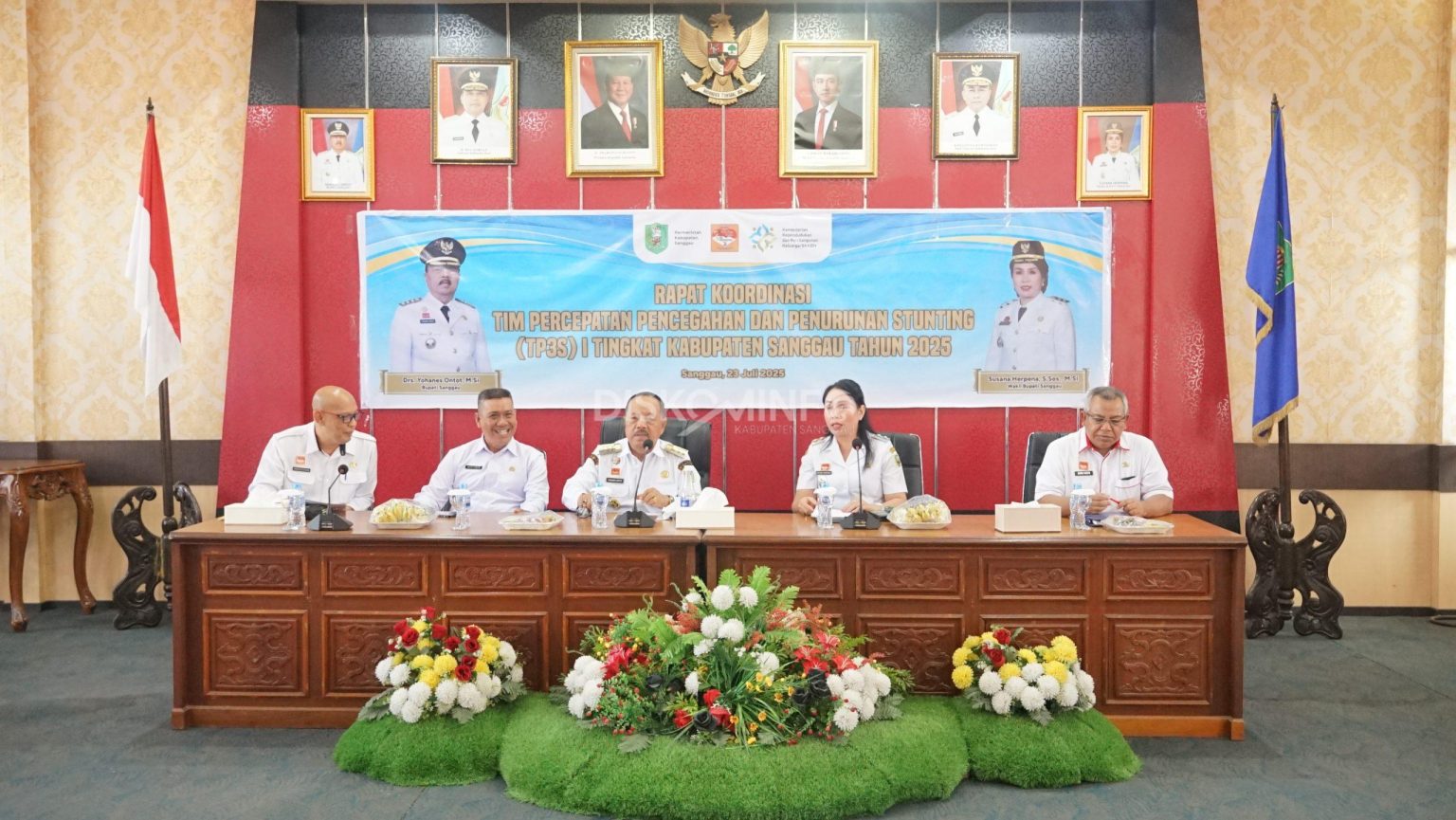 Bupati Sanggau Buka Rakor TP3S 2025, Sinergi Lintas Sektor Ditegaskan untuk Percepatan Penurunan Stunting Bupati Sanggau Buka Rakor TP3S 2025, Sinergi Lintas Sektor Ditegaskan untuk Percepatan Penurunan Stunting