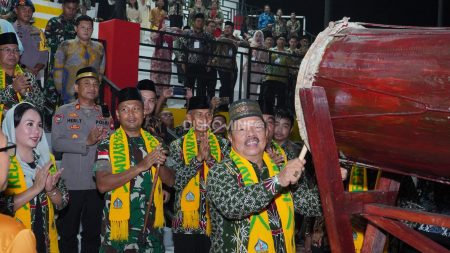 Malam Pembukaan MTQ XXXIII Tingkat Kabupaten Sanggau di Kecamatan Sekayam, Ini Pesan Bupati Sanggau
