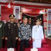 Upacara Penurunan Bendera HUT ke-80 RI di Kabupaten Sanggau Berjalan Lancar
