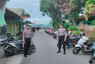 Polres Sanggau Gelar Patroli Wisata di CFD Kraton Surya Negara, Tegaskan Komitmen Jaga Keamanan Pengunjung