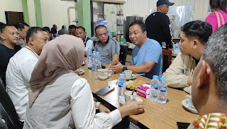 Perkuat Sinergi Tekan Inflasi, Kapolres Sanggau Gelar Coffee Morning Bahas Gerakan Pangan Murah