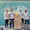 Semarak Fun Run 5,7 KM PT ANTAM di Tayan Hilir: Ratusan Peserta Antusias, Hadiah Utama Kulkas Jadi Rebutan