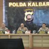 Kapolda Kalbar Pimpin Anev Gelar Operasional Triwulan II 2025 dan Ketahanan Pangan