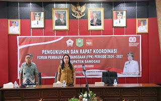 Kasat Binmas Polres Sanggau Hadiri Pengukuhan dan Rakor Forum Pembauran Kebangsaan 2024-2027