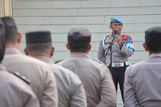 Bidpropam Polda Kalbar Gelar Gaktibplin Personel Polresta Pontianak