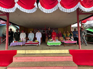 Meriah dan Khidmat, Kecamatan Toba Gelar Upacara HUT ke-80 RI di Lapangan Patih Sugan