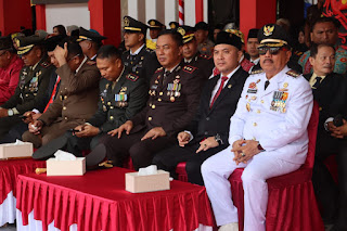 Kapolres Sanggau Hadiri Upacara HUT ke-80 RI, Momentum Persatuan dan Penghargaan Bagi Abdi Negara