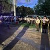 Pawai Obor di Toba Semarakkan HUT ke-80 RI, Ratusan Pelajar Ikut Meriahkan Malam Kemerdekaan