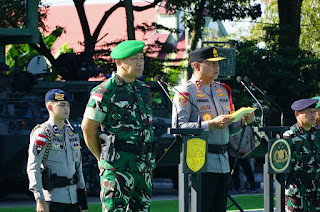 Gelar Pasukan VVIP, Polda Kalbar dan Kodam XII/Tanjungpura Pastikan Kunjungan Wapres Gibran Berjalan Aman dan Lancar