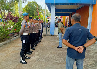 Polres Sanggau Gelar Pengamanan Festival Seni Budaya G3 2025 di Taman Aronk Belopa