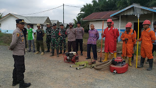 Apel Gabungan Siaga Karhutla di Noyan: Sinergi Lintas Sektor Hadapi Musim Kemarau