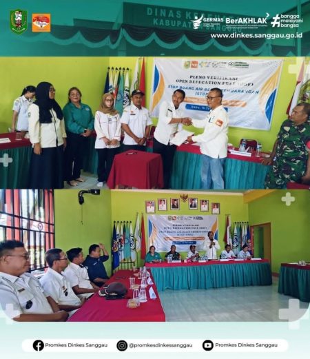 Pleno Verifikasi 5 Pilar Sanitasi Total Berbasis Masyarakat (STBM) Desa Bhakti Jaya – Dinkes Kabupaten Sanggau