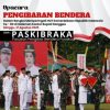 UPACARA PENGIBARAN BENDERA HUT RI KE 80 DI HALAMAN KANTOR BUPATI SANGGAU
