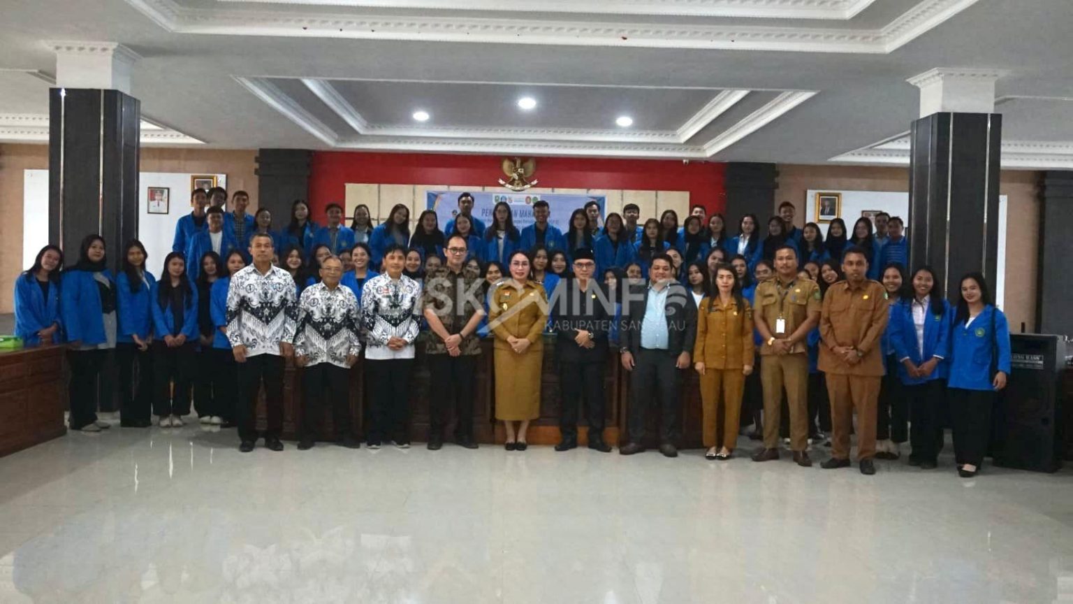 Wakil Bupati Sanggau Sambut Mahasiswa PLP II Universitas PGRI Pontianak